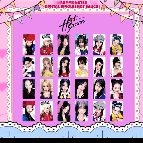 BABYMONSTER怪宝HOTSAUCE单人卡