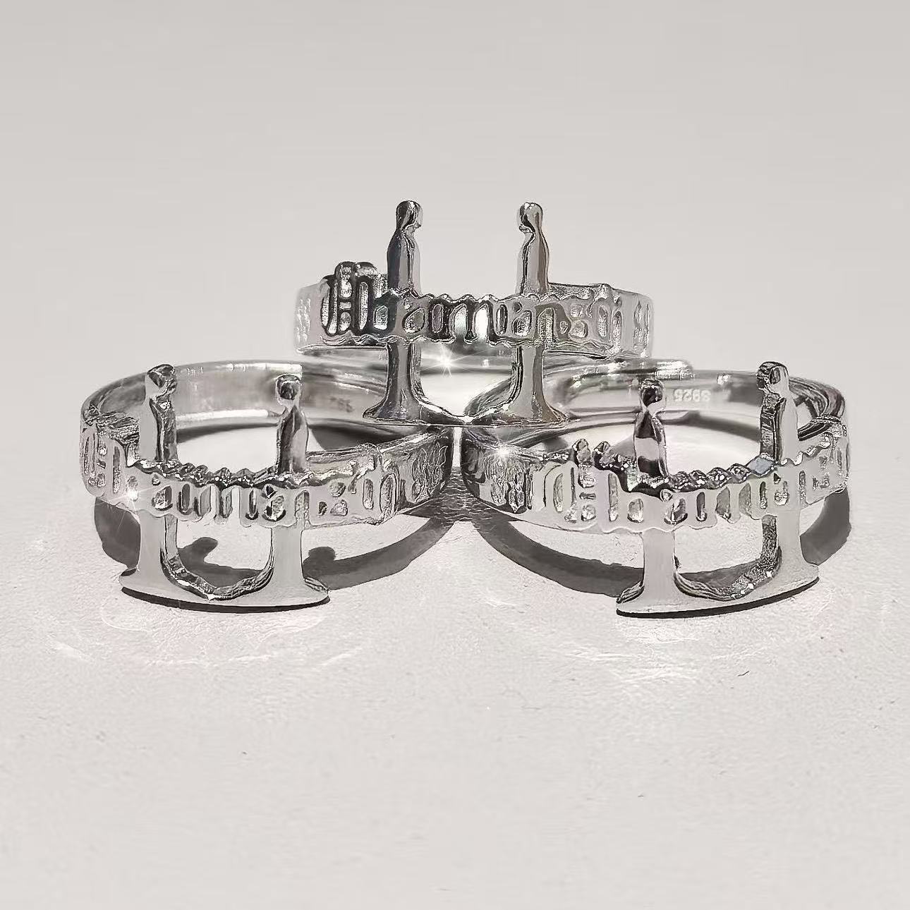 明星权志龙同款戒指自制