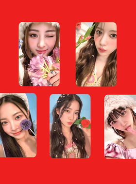 炽LESSERAFIM新专辑ANTIFRAGILE小卡 CHAEWON SAKURA PHOTOCARD