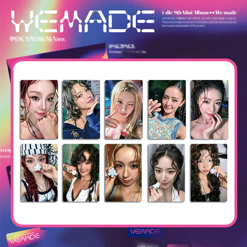 I-DLEWemade特典明信片