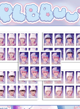 PLAVE《PLBBUU》卡通证件照 一寸照片大头照Asterum kpop周边自制