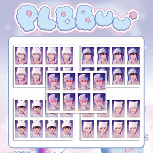 PLAVE《PLBBUU》卡通证件照 一寸照片大头照Asterum kpop周边自制