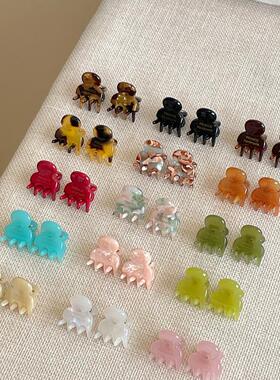 韩国France可爱迷你高端刘海小号mini小抓夹发夹精致高级感发饰