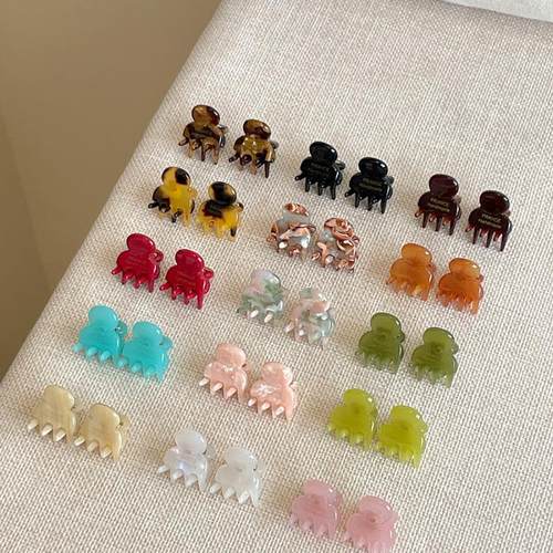 韩国France可爱迷你高端刘海小号mini小抓夹发夹精致高级感发饰