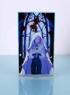 ch国拟法兰西镭射钥匙扣法国周边镭射双插立牌双闪吧唧亚克力色纸