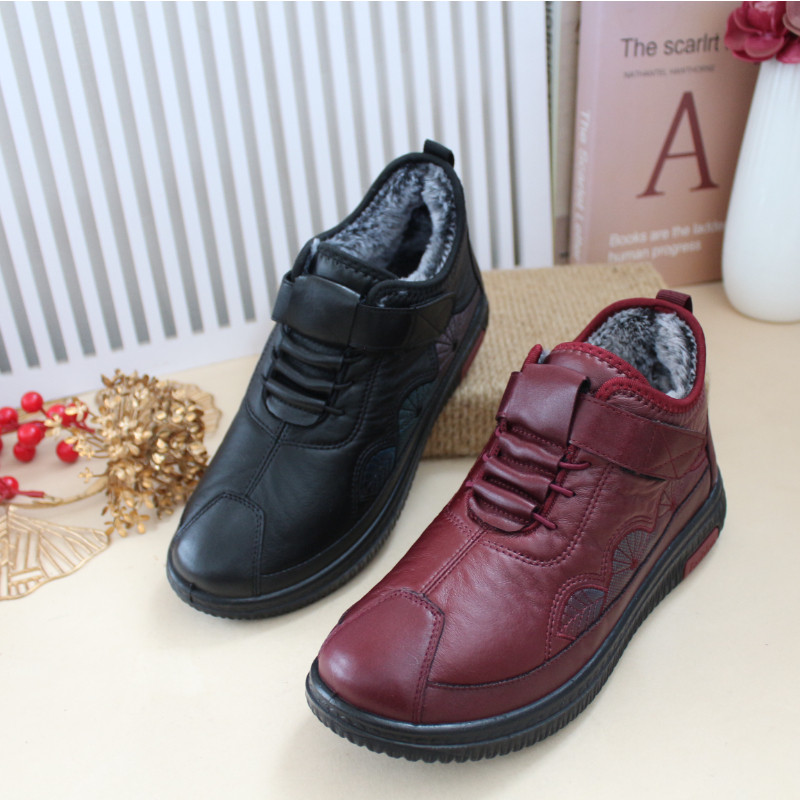 25年冬季老北京布鞋加绒高帮女棉鞋轻软中老年妈妈鞋女大棉鞋防水,女鞋,棉鞋,淘宝优惠券,粉丝福利购,淘宝优惠卷