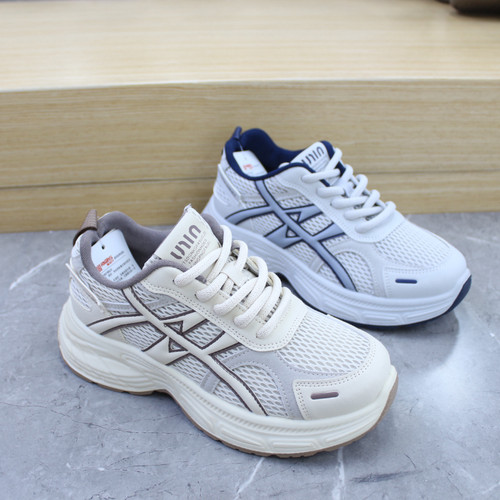 老北京布鞋女网面透气老爹鞋厚底