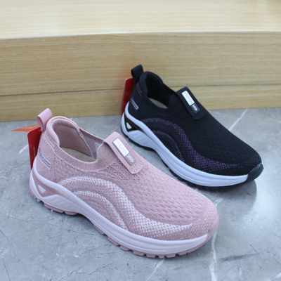 老北京布鞋女健步鞋网面透气休闲