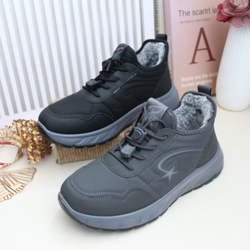 冬季老北京布鞋加厚大棉鞋中老年