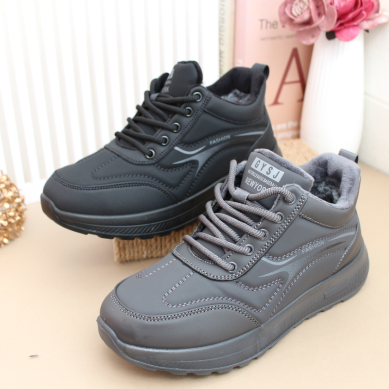 男棉鞋保暖加厚轻便防滑女冬休闲