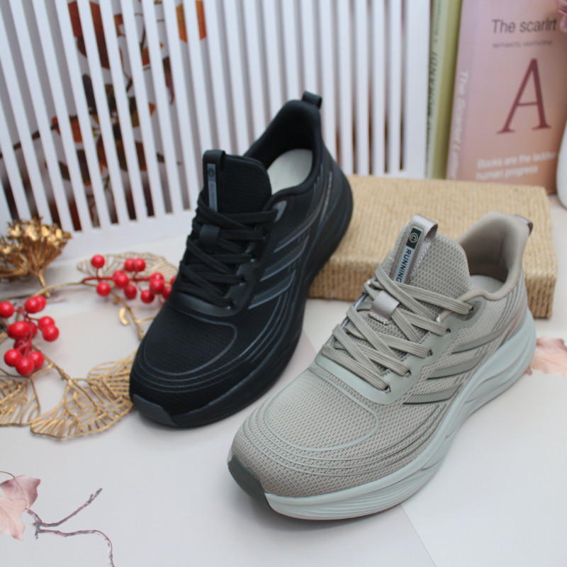 26新款单鞋男运动鞋网面透气老北京布鞋轻便软弹鞋底系带男休闲鞋