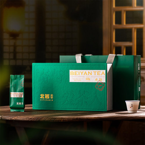 武夷岩茶寄与爱茶人水仙茶叶礼盒装160g 花香带木质味 可送礼自饮