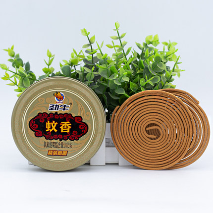 劲牛蚊香檀香铁盒装驱蚊去味卫生间酒店饭店净化空气