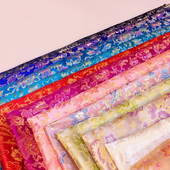 手工DIYcos包包香囊旗袍唐装 开口笑织锦缎布料服装 面料古装