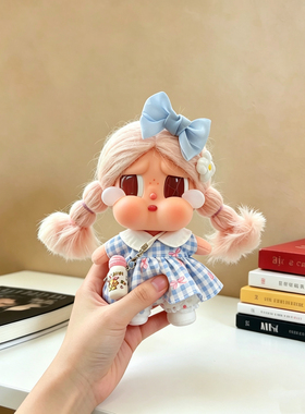 适用哭娃Crybaby vacation搪胶毛绒衣服娃衣套装连衣裙套装裙子