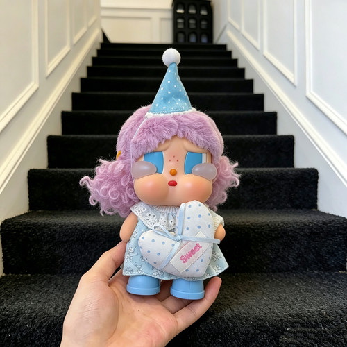 适用哭娃Crybaby vacation搪胶毛绒衣服娃衣套装连衣裙套装裙子