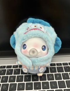 适用于大湾鸡10cm娃衣全运会吉祥物大湾鸡公仔帽子配件全运会娃衣