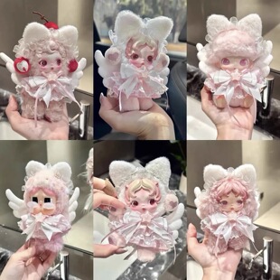 兔闪闪sp哭娃dimoo通用美少女战士可爱粉色格子娃衣套装衣服