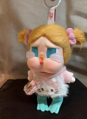 适用于哭娃Crybaby vacation搪胶毛绒衣服娃衣套装秋冬毛衣裙子
