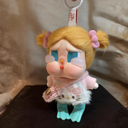 适用于哭娃Crybaby vacation搪胶毛绒衣服娃衣套装秋冬毛衣裙子