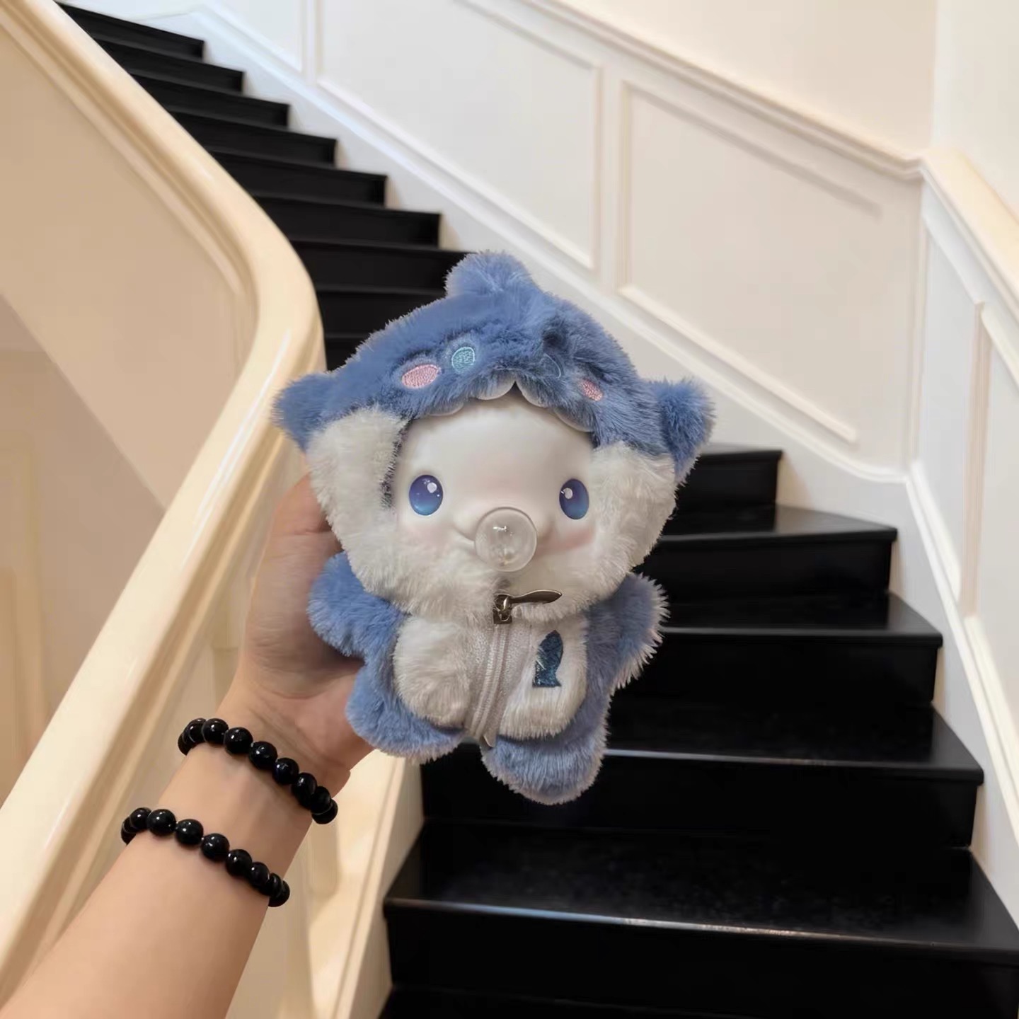 大湾鸡10cm娃衣全运会吉祥物大湾鸡公仔帽子配件全运会娃衣