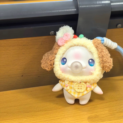 适用于大湾鸡10cm娃衣全运会吉祥物大湾鸡公仔帽子配件全运会娃衣