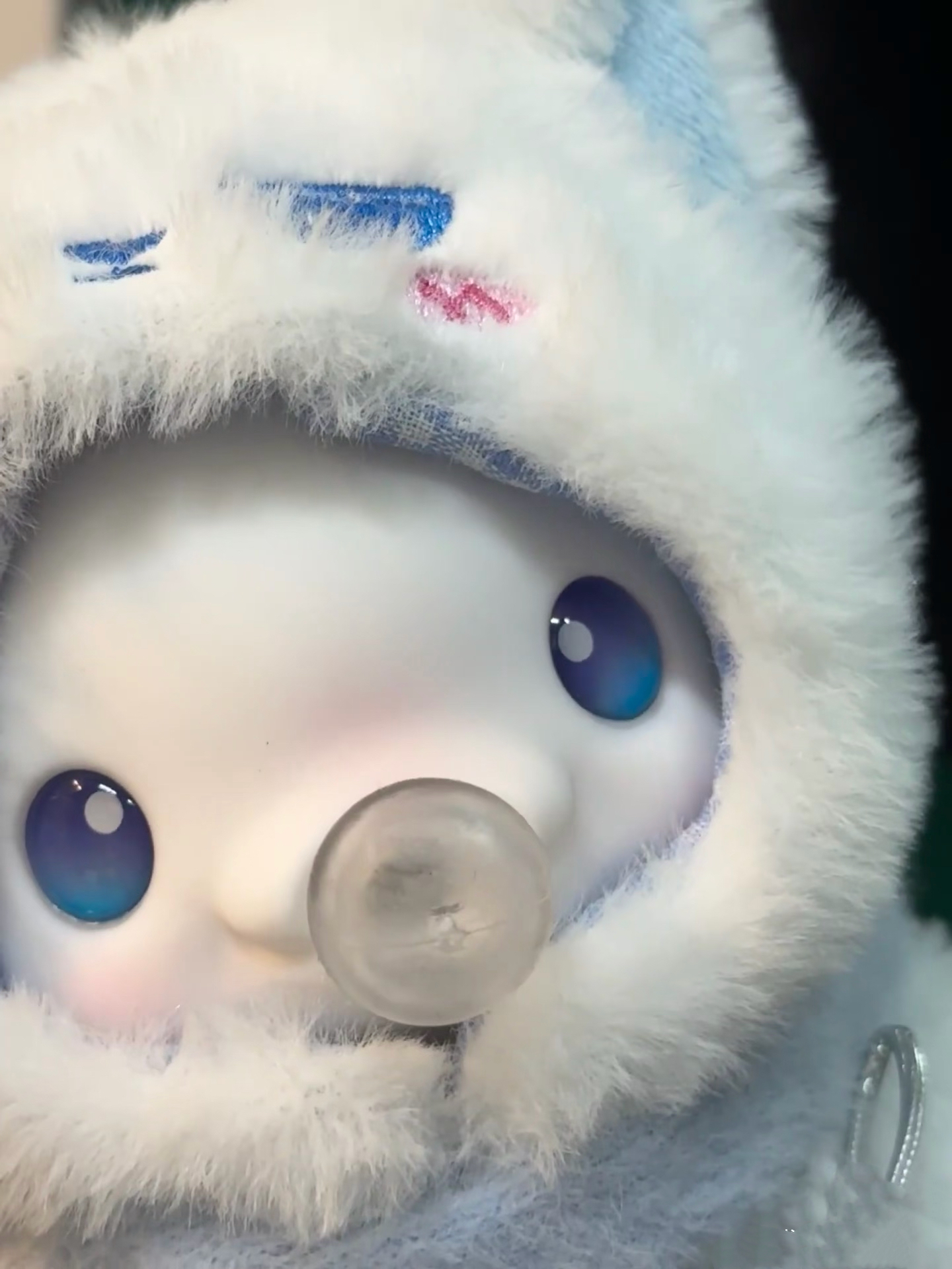 大湾鸡10cm娃衣全运会吉祥物大湾鸡公仔帽子配件全运会娃衣