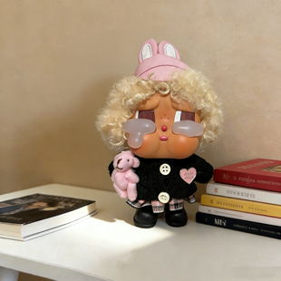 适用哭娃Crybaby vacation搪胶毛绒衣服娃衣套装秋冬毛衣裙子