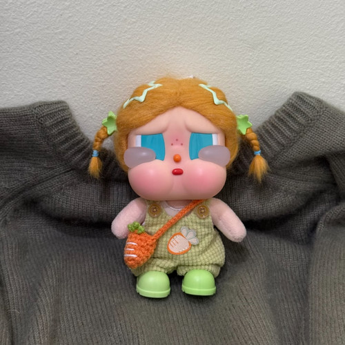 适用哭娃Crybaby vacation搪胶毛绒衣服娃衣套装连衣裙套装裙装
