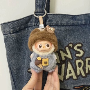 适用4.0迷你版拉布布套装娃衣mini版四代心底密码labubu衣服着替