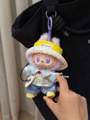 适用于一二三代labubu娃衣套装衣服小香风拉布布娃衣三代娃衣服