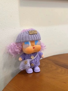 适用哭娃Crybaby 秋冬毛衣裙子 vacation搪胶毛绒衣服娃衣套装