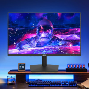 AOC 24B15H2显示器23.8英寸100HZ低蓝光 办公家用 IPS广视角
