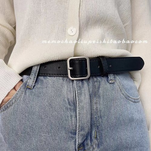 韩版女小皮带潮流百搭休闲ins