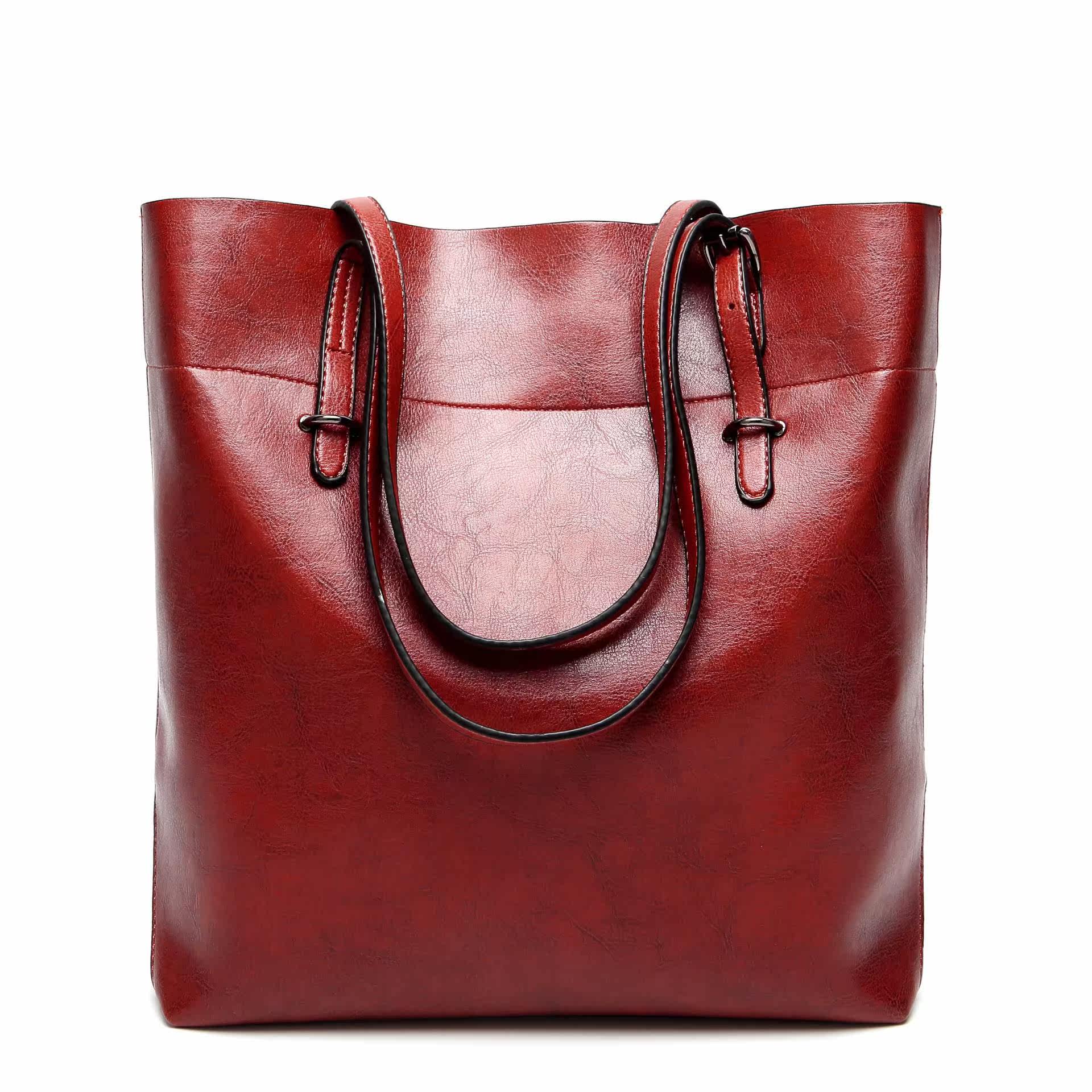 ladies fashion leather bags women shoulder bag handbag包包女