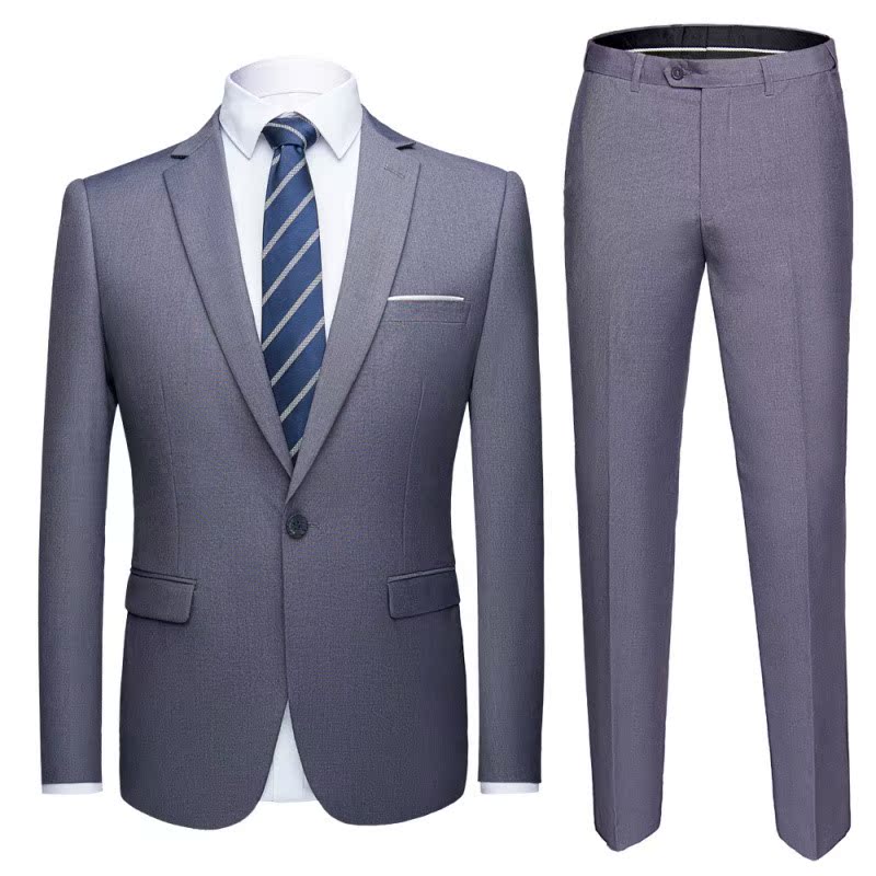 男士韩版西服套装Men s business suits wedding Dress Suit Set