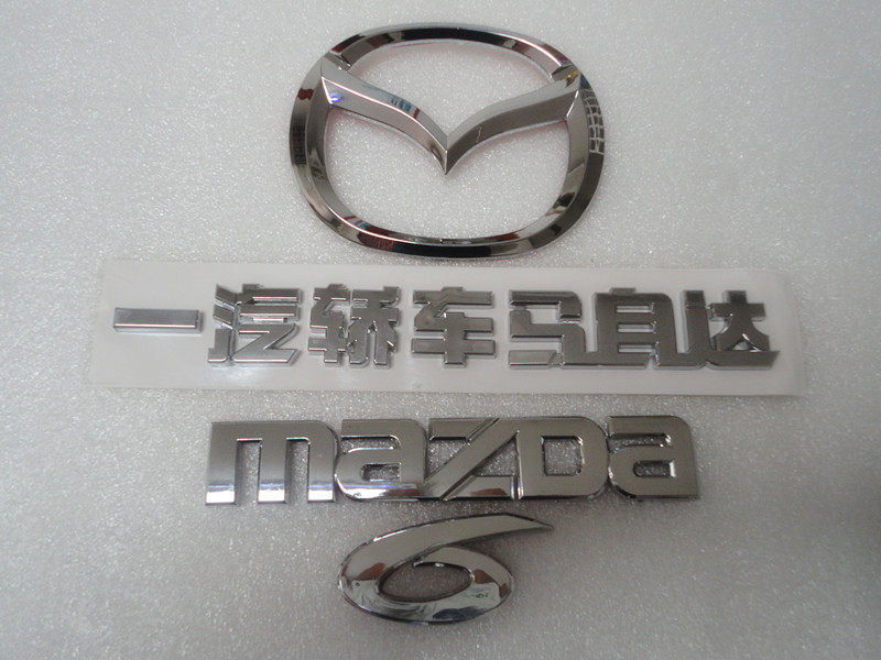 M6尾标后字牌标志后标汽车标志
