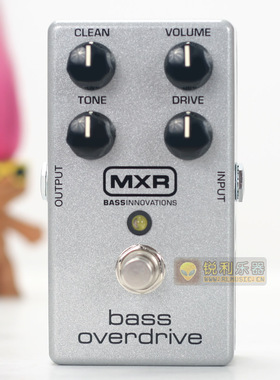 【MXR M89 Bass Overdrive】贝司过载效果器【锐利乐器】