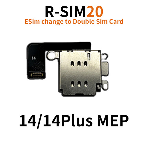 R-SIM20  集成iMEP ic 改卡美版苹果Phone14  IOS 26  14plus