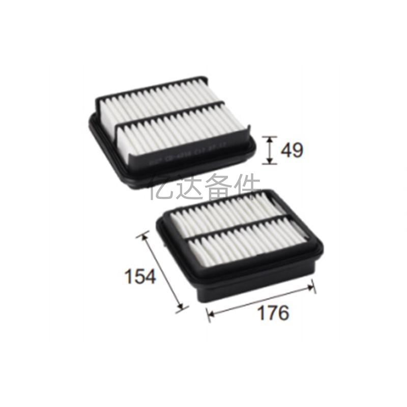 适用于小松PC56-7/PC56-8/E307B/CB-4056挖掘机驾驶室空调滤芯