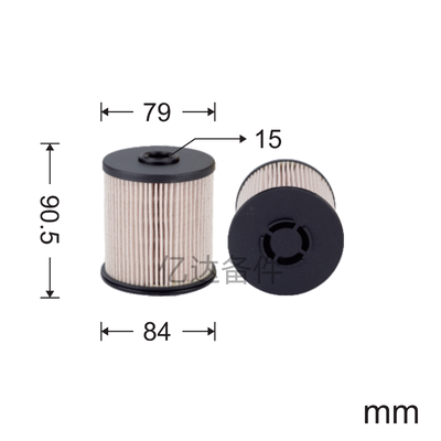 适用于LC594/400508-00101/400403-00444A挖掘机发动机油水滤芯