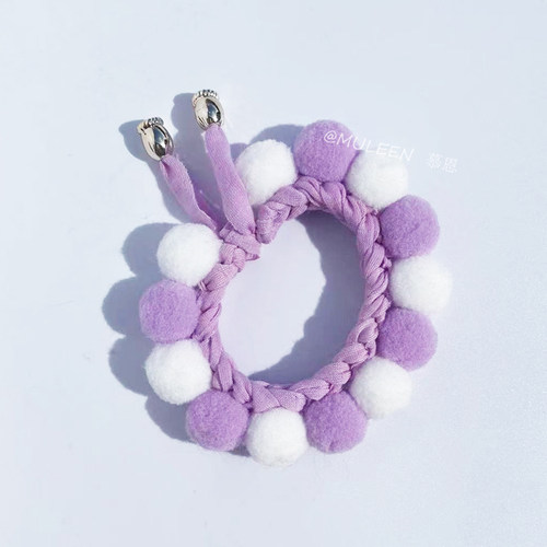 猫咪毛线项圈围脖可爱装饰品