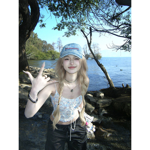 Thas9i九亿小鱼海棠吊带背心