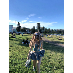 蓬蓬半身裙百搭显瘦裙裤 甜美低腰花苞裙裤 女 跃动芭蕾 Thas9i九亿