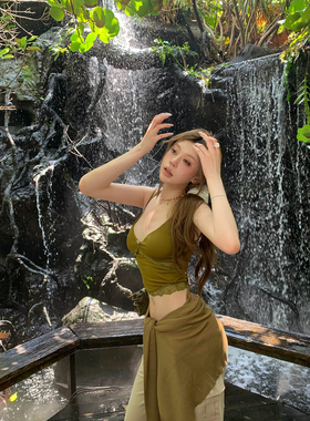 Thas9i九亿 蕾丝拼接修身蝴蝶结吊带背心女辣妹亲肤弹力针织上衣