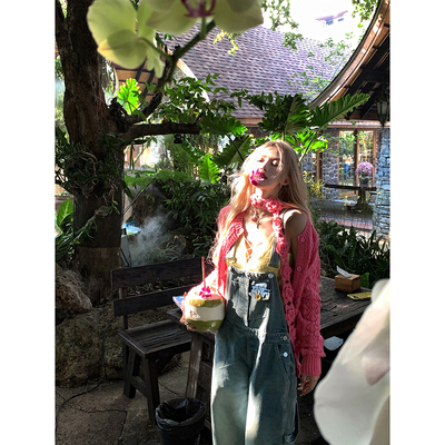 毛衣开衫外套女慵懒风宽松针织衫