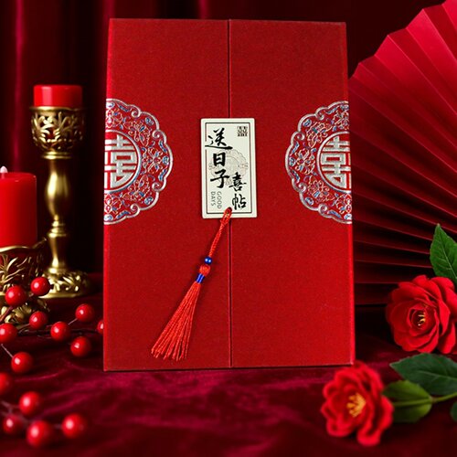 送日子书男方订婚书下聘女方送好