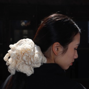 无黑为白x東黑三白/ 理不断-千层结 原创设计感百搭大肠发圈绳饰