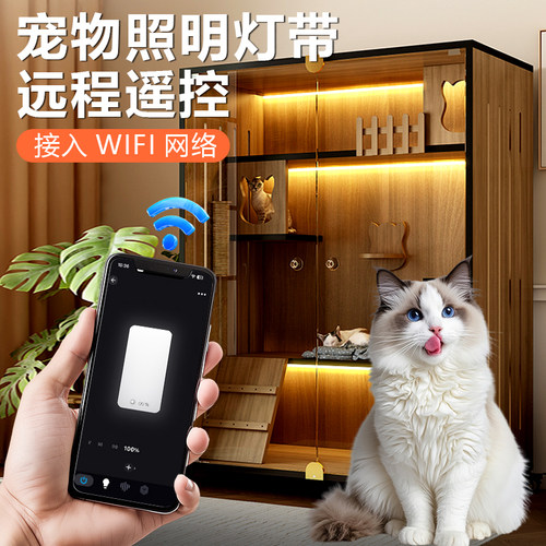 远程出门控制灯带不在家手机开关