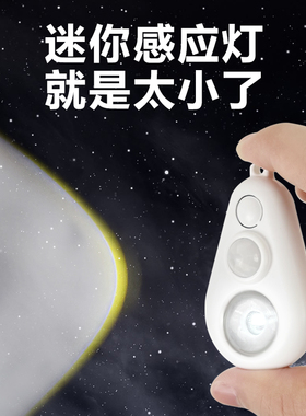 超小迷你灯户外小型便携应急智能感应旅行车上照明led充电diy宿舍